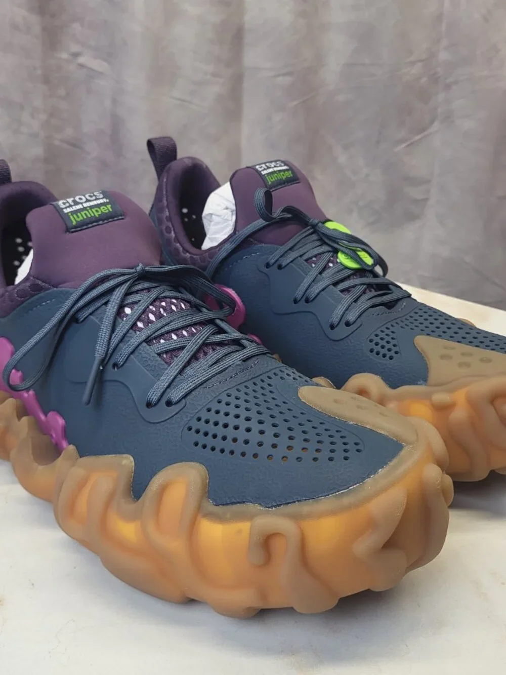 Crocs Salehe Bembury Juniper Taro Size 13 Men's Navy Purple